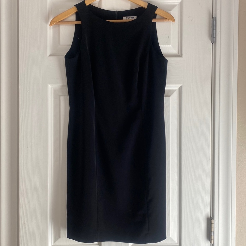 Simple black dress